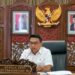 Kepala Staf Kepresidenan Moeldoko menerima Courtesy Call Duta Besar Vietnam untuk Indonesia Ta Van Thong secara daring di Gedung Bina Graha, Jakarta, Selasa (12/7/2022). (MASAPNEWS/ANT/HO-KSP)