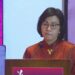 Tangkapan layar Menteri Keuangan Sri Mulyani dalam webinar “Susainable Finance: Instruments and Management in Achieving Sustainable Development in Indonesia” yang dipantau di Jakarta, Rabu (13/7/2022). (MASAPNEWS/ANT)