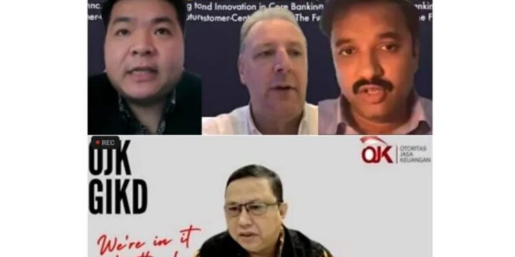 Infobank menggelar webinar bertajuk ‘The DNA of Next-Generation Digital Banking’ “Disruption and Innovation in Core Banking to Build The Customer-Centric Bank of The Future” di Jakarta, Kamis. (MASAPNEWS/ANT/HO-Infobank)