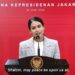 Tangkapan layar - Juru bicara Pemerintah untuk Presidensi G20 Indonesia Maudy Ayunda memberikan keterangan pers secara daring dari Kantor Presiden, Jakarta, Kamis (30/6/2022). (MASAPNEWS/ANT)
