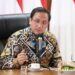 Ketua Umum PP PBSI Agung Firman Sampurna saat menjelaskan rencana pelaksanaan Indonesia Badminton Festival 2021 di Bali, Jumat. (dokumentasi PP PBSI)