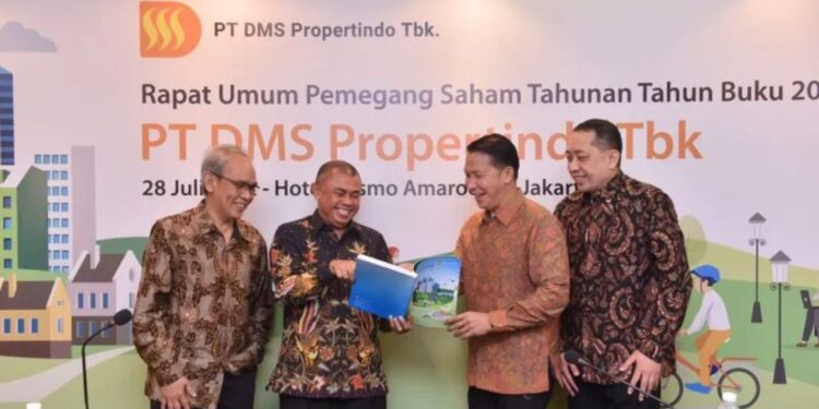 Jajaran direksi DMS Propertindo (MASAPNEWS/ANT/HO-KOTA)