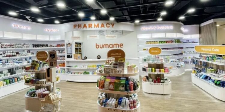 Bumame Health lengkap hadirkan one stop solution di Mal Hublife Jakarta Barat. (MASAPNEWS/ANT/HO)