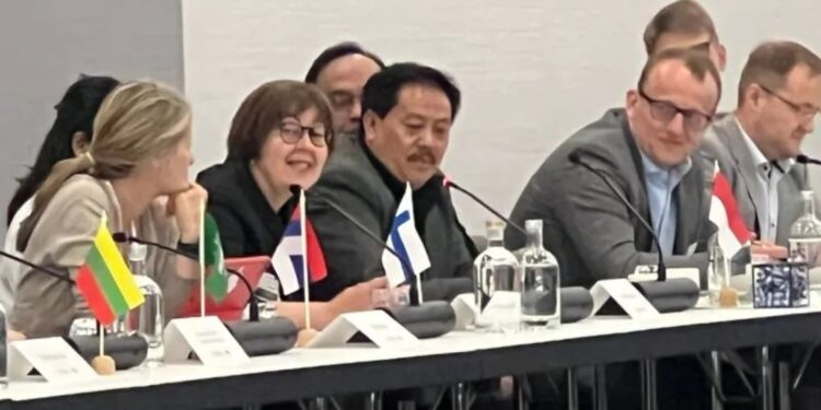 Kepala Perpustakaan Nasional (Perpusnas), Muhammad Syarif Bando, turut hadir dalam WLIC 2022 di Dublin, Irlandia, beberapa waktu lalu. (MASAPNEWS/ANT/HO-Humas Perpusnas)
