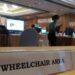 "Wheelchair Area" di Media Centre ASEAN Para Games 2022 yang disediakan bagi penyandang difabel yang menggunakan kursi roda. (MASAPNEWS/ANT)