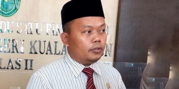 Ketua PN Kuala Kurun, Bukti Firmansyah. (IST)