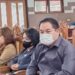 Legislator Gumas Untung Jaya Bangas dan lainnya saat mengikuti rapat paripurna di Kuala Kurun, baru-baru ini. (IST)
