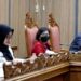 Ketua DPRD Kotawaringin Timur Rinie saat memimpin rapat paripurna DPRD, Rabu (29/6/2022) lalu. (ANT/IST)