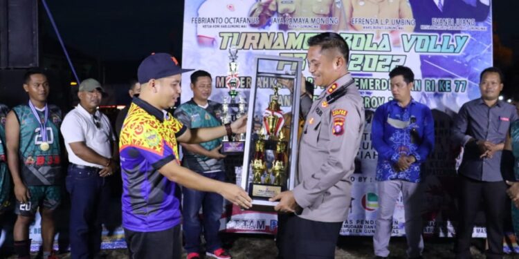 DPRD Gumas Apresiasi Turnamen Bola Voli PBVSI Cup Sukses Digelar