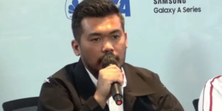 Hasil tangkap layar Ketua Panitia Pelaksana Piala Presiden Esports 2022 Rangga Danu Prasetyo memberi keterangan dalam konferensi pers virtual, Kamis (4/8/2022). (MASAPNEWS/ANT/youtube.com/Kincir Esports)