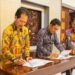 Deputi II KSP Abetnego Tarigan menandatangani kesepakatan kerja sama dengan Institut Teknologi Nasional (ITN) Malang di Gedung Bina Graha, Jakarta, Selasa (9/8/2022). (MASAPNEWS/ANT/HO-KSP)