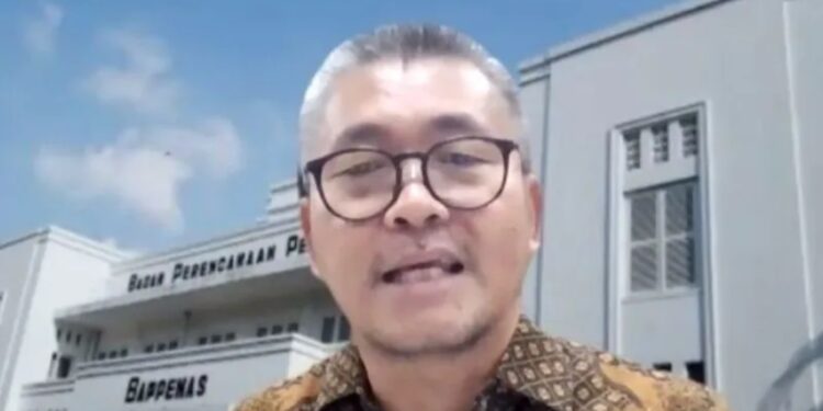 Tangkapan layar Plt. Deputi Bidang Pembangunan Manusia, Masyarakat dan Kebudayaan Kementerian PPN/Bappenas Subandi Sardjoko dalam acara Rapat Koordinasi "Stakeholder" Kepemudaan. (MASAPNEWS/ANT)