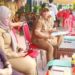 Ketua DPRD Kotawaringin Timur Rinie (kiri) bersama Wakil Bupati Irawati dan Bupati Halikinnor memantau gladi bersih upacara HUT RI di halaman kantor Bupati Kotawaringin Timur, Senin (15/8/2022). (MASAPNEWS/ANT)
