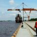 Dokumentasi - Kondisi alur Sungai Mentaya di sekitar Pelabuhan Bagendang, beberapa waktu lalu. (MASAPNEWS/ANT)