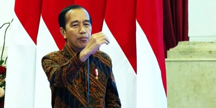 Tangkapan layar - Presiden Joko Widodo menyampaikan arahan saat membuka Rapat Koordinasi Nasional Pengendalian Inflasi Tahun 2022 di Istana Negara, Jakarta, Kamis (18/8/2022). (MASAPNEWS/ANT)