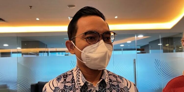 Juru bicara Kementerian Komunikasi dan Informatika (Kominfo) Dedy Permadi saat ditemui awak media di Kantor Kementerian Kominfo di Jakarta, Jumat (19/8/2022). (MASAPNEWS/ANT)