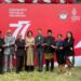 Peringatan 55 tahun berdirinya Perhimpunan Bangsa-Bangsa Asia Tenggara (ASEAN) yang dilaksanakan di KBRI Nur-Sultan. (MASAPNEWS/ANT/HO-KBRI Nur-Sultan)
