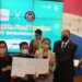 Perwakilan Surplus Indonesia, The Ascott Limited-Indonesia, Artotel Group, dan Swiss-Bellhotel International menunjukkan nota kesepahaman untuk menekan laju sampah makanan di Indonesia, Jakarta, Senin (22/8/2022). (MASAPNEWS/ANT)