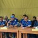 Pimpinan Pusat Federasi Serikat Pekerja Rokok Tembakau Makanan Minuman Serikat Pekerja Seluruh Indonesia ketika memberikan keterangan pers. (MASAPNEWS/ANT)