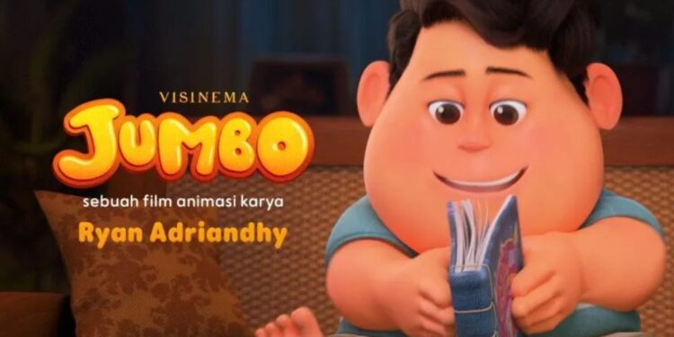 Poster "Jumbo", film animasi pertama dari Visinema Animation. (MASAPNEWS/ANT/HO-Visinema Pictures)