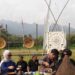 Konferensi Air dan Tanah di tengah sawah pada Pekan Konsolidasi Tenaga Budaya di Balondes Karangrejo, Kecamatan Borobudur, Kabupaten Magelang, Kamis (8/9/2022) (MASAPNEWS/ANT)