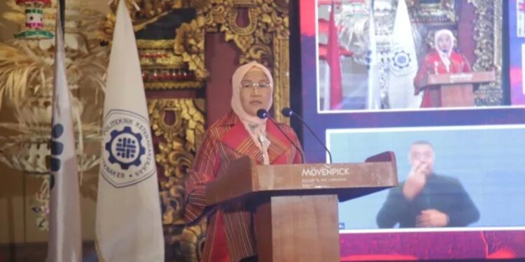 Dirjen Pembinaan Pengawasan Ketenagakerjaan dan Keselamatan dan Kesehatan Kerja Kemnaker Haiyani Rumondang. (MASAPNEWS/ANT/HO-Kemnaker)