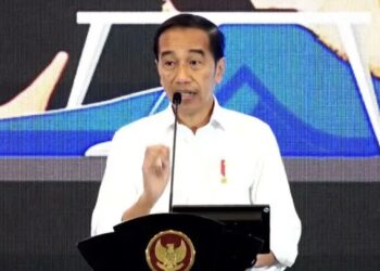 Tangkapan layar - Presiden Joko Widodo menyampaikan sambutan sebelum membuka BUMN Startup Day di ICE BSD City, Tangerang, Banten, Senin (26/9/2022). (MASAPNEWS/ANT)
