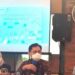 Deputi Direksi Wilayah Sulawesi Selatan, Sulawesi Barat, Sulawesi Tenggara dan Maluku, Beno Herman (tengah), Kepala PT Jasa Raharja Cabang Sulsel Hendriawanto (kanan) "Ngopi Bareng Jasa Raharja dan Media" di Makassar, Sulawesi Selatan, Jumat (30/9/2022). (MASAPNEWS/ANT)