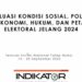 Direktur Eksekutif Indikator Politik Indonesia Burhanuddin Muhtadi saat menyampaikan hasil survei secara daring sebagaimana dipantau melalui kanal YouTube Indikator Politik Indonesia di Jakarta, Minggu (2-10-2022). (MASAPNEWS/ANT)