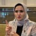Sekjend Perbasi Nirmala Dewi di Palembang, Senin (3/10/22). (MASAPNEWS/ANT)