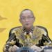 Kepala Badan Penelitian dan Pengembangan Industri Kementerian Perindustrian Doddy Rahadi pada peringatan Hari Batik Nasional di Jakarta, Selasa. (MASAPNEWS/ANT/Tangkapan Layar Aplikasi Youtube)