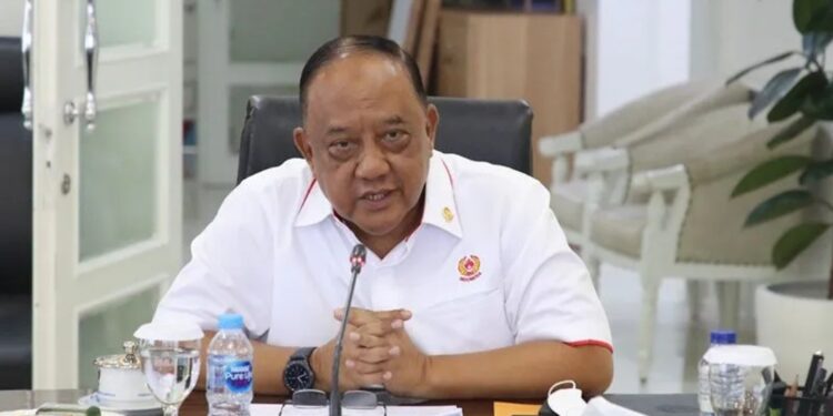 Ketua Umum Komite Olahraga Nasional Indonesia (KONI) Pusat Marciano Norman. (MASAPNEWS/ANT/HO-Kemenpora RI)