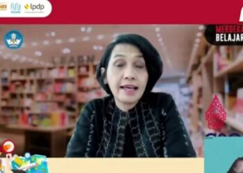 Sekretaris Jenderal Kementerian Pendidikan, Kebudayaan, Riset, dan Teknologi (Kemdikbudristek) Suharti. (MASAPNEWS/ANT/HO-Humas Kemdikbudristek)