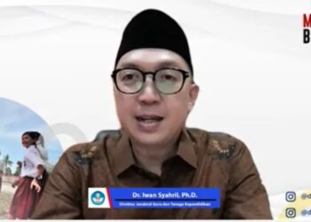 Dirjen Guru dan Tenaga Kependidikan (GTK) Kemendikbudristek, Iwan Syahril. (MASAPNEWS/ANT/HO- Humas Kemendikbudristek)