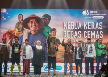 Sosialisasi Kerja Keras Bebas Cemas oleh BPJAMSOSTEK di Jakarta beberapa waktu lalu. (MASAPNEWS/ANT/HO-BPJS Ketenagakerjaan)