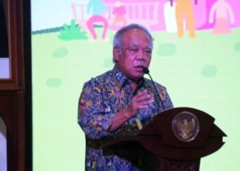 Menteri Pekerjaan Umum dan Perumahan Rakyat (PUPR) Basuki Hadimuljono. (MASAPNEWS/ANT/HO-Kementerian PUPR)