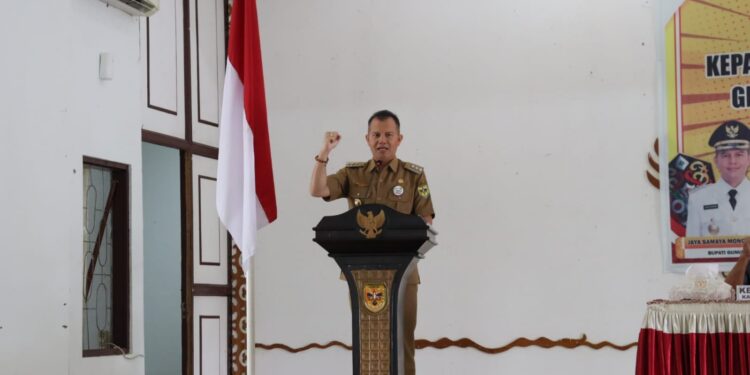 Bupati Gumas, Jaya S Monong. (Foto : Diskominfosantik Gumas)