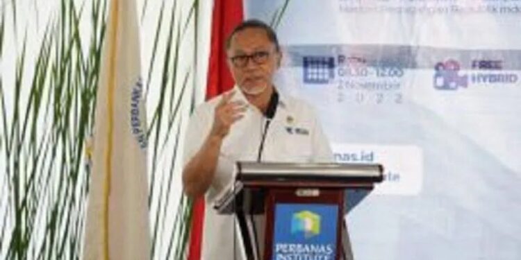 Menteri Perdagangan Zulkifli Hasan. (MASAPNEWS/ANT/HO-Biro Humas Kementerian Perdagangan)