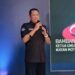 Ketua Majelis Permusyawaratan Rakyat (MPR) RI sekaligus Ketua Umum Ikatan Motor Indonesia (IMI) Bambang Soesatyo dalam acara otomotif di Serpong, Tangerang Selatan, Rabu (16/3/2022) (MASAPNEWS/ANT)
