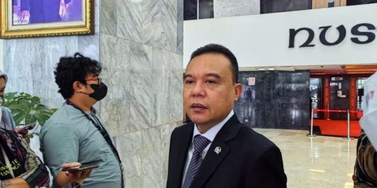 Wakil Ketua DPR RI Sufmi Dasco Ahmad di Komplek Parlemen Senayan, Jakarta. (MASAPNEWS/ANT)