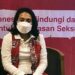 Menteri Pemberdayaan Perempuan dan Perlindungan Anak Bintang Puspayoga saat menghadiri Bincang-Bincang bertajuk "Sehari Menjadi Menteri PPPA" di Manado, Sulawesi Utara, Sabtu (19/11/2022). (MASAPNEWS/ANT)