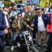 Menteri Perhubungan Budi Karya Sumadi (kedua kiri) saat menghadiri kegiatanElectric Vehicle Funday di Jakarta, pada Minggu (20/11/2022). (MASAPNEWS/ANT/HO-Kemenhub)