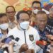 Menteri Pemuda dan Olahraga (Menpora) Zainudin Amali pada saat memberikan keterangan kepada media usai menghadiri Sosialisasi Implementasi Desain Besar Olahraga Nasional (DBON) di Kota Malang, Jawa Timur, Senin (21/11/2022). (MASAPNEWS/ANT)