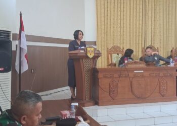 Juru bicara Bapemperda DPRD Kabupaten Gumas, Iceu Purnamasari. (MASAPNEWS/GCM)