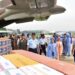 Kepala Staf Angkatan Udara (Kasau) Marsekal TNI Fadjar Prasetyo saat meninjau bantuan logistik yang akan dikirimkan untuk warga terdampak erupsi Gunung Semeru di Baseops Halim Perdanakusuma, Jakarta, Rabu (7/12/2022). (MASAPNEWS/ANT/HO-Dispenau)