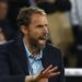 Arsip foto - Pelatih tim nasional Inggris Gareth Southgate memberi arahan dalam pertandingan UEFA Nations League Divisi A Grup 3 melawan Jerman di Stadion Allianz Arena, Muenchen, Jerman, Selasa (7/6/2022). (MASAPNEWS/ANT/REUTERS)
