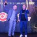 Akulaku Paylater saat menerima penghargaan sebagai Fintech Paylater Terbaik 2022 dalam Duniafintech Awards 2022. (MASAPNEWS/ANT/HO-Istimewa)