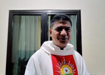 Pastor Paroki Regina Pacis Tanjung Pandan, Kabupaten Belitung, Provinsi Kepulauan Bangka Belitung, RD Fransiskus Paskalis. (MASAPNEWS/ANT)