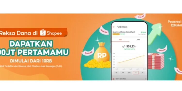 Shopee bekerja sama dengan Bibit resmi menghadirkan fitur investasi reksa dana dan investasi pintar langsung di aplikasi Shopee. (MASAPNEWS/ANT/HO-Shopee)