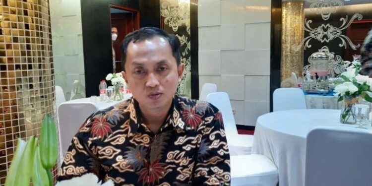 Presiden Human Initiative, Tomy Hendrajati saat ditemui dalam acara Humnitarian HUMANITY OUTLOOK 2023 dengan tema ‘Humanitarian Financing and Volunteerism Towards Global Recession’ di Jakarta, Selasa (10/01/2023) (MASAPNEWS/ANT)